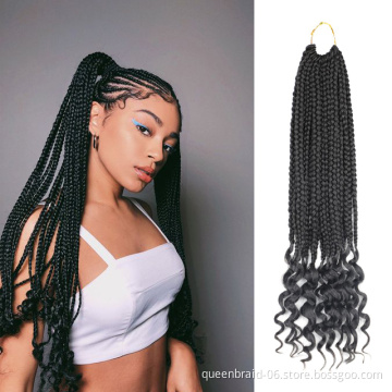 Smartbraid Goddess Box Braids Box Braid Lace Front Wigs Jumbo Braiding Hair
